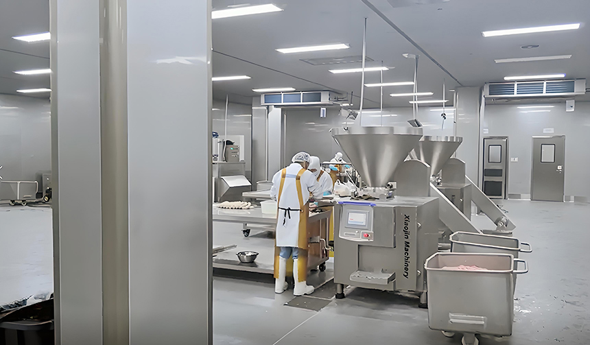 醬鹵肉烤腸中央廚房十萬級潔凈裝修